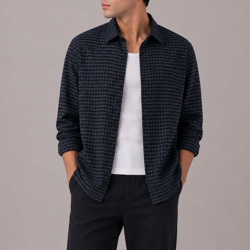 Gingham Checkered Shirt