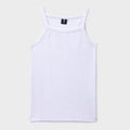 White Rib Regular Camisole Top