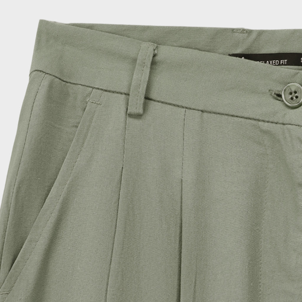 Cottonello Olive Trouser
