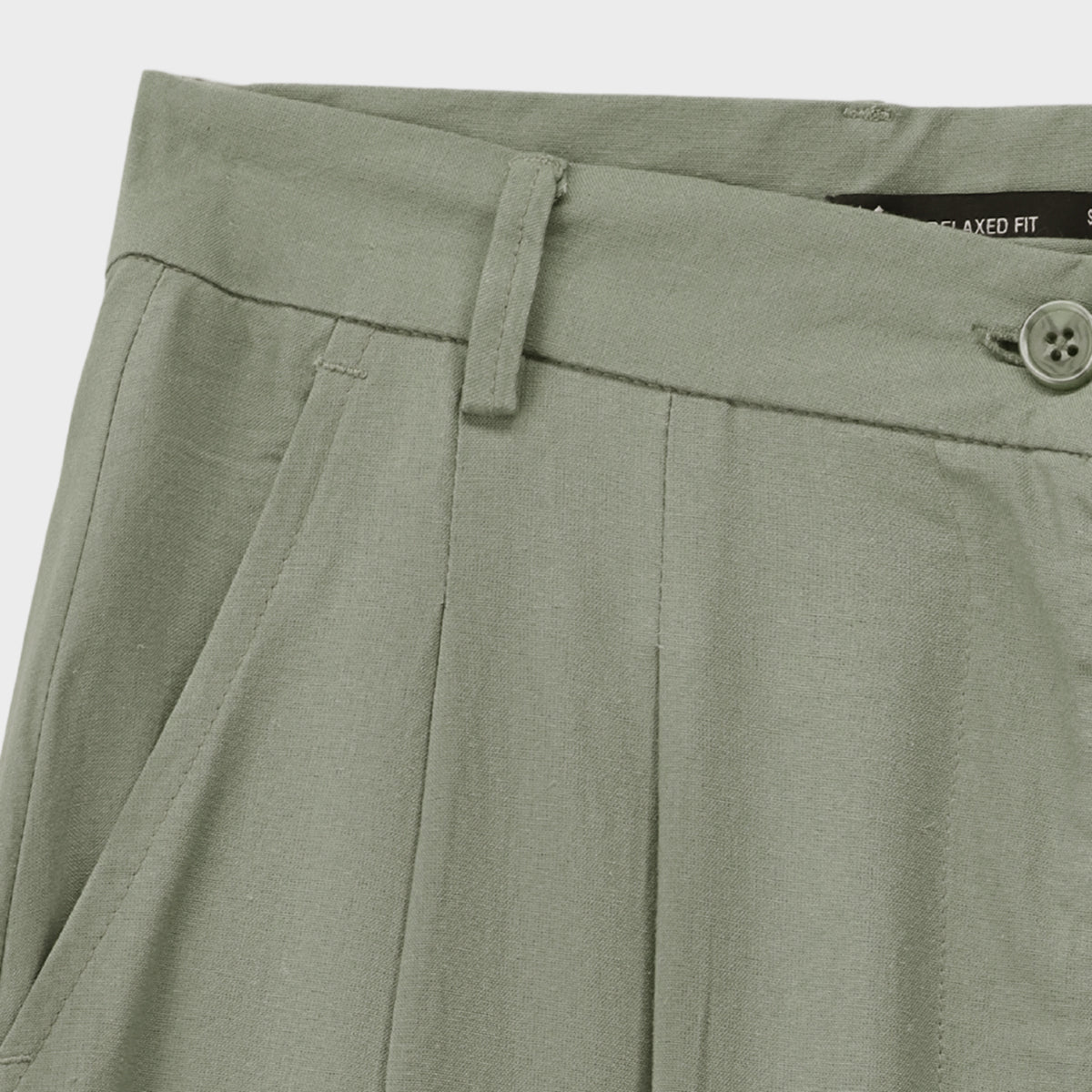 Cottonello Olive Trouser
