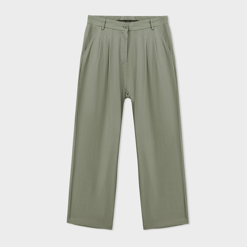 Cottonello Olive Trouser