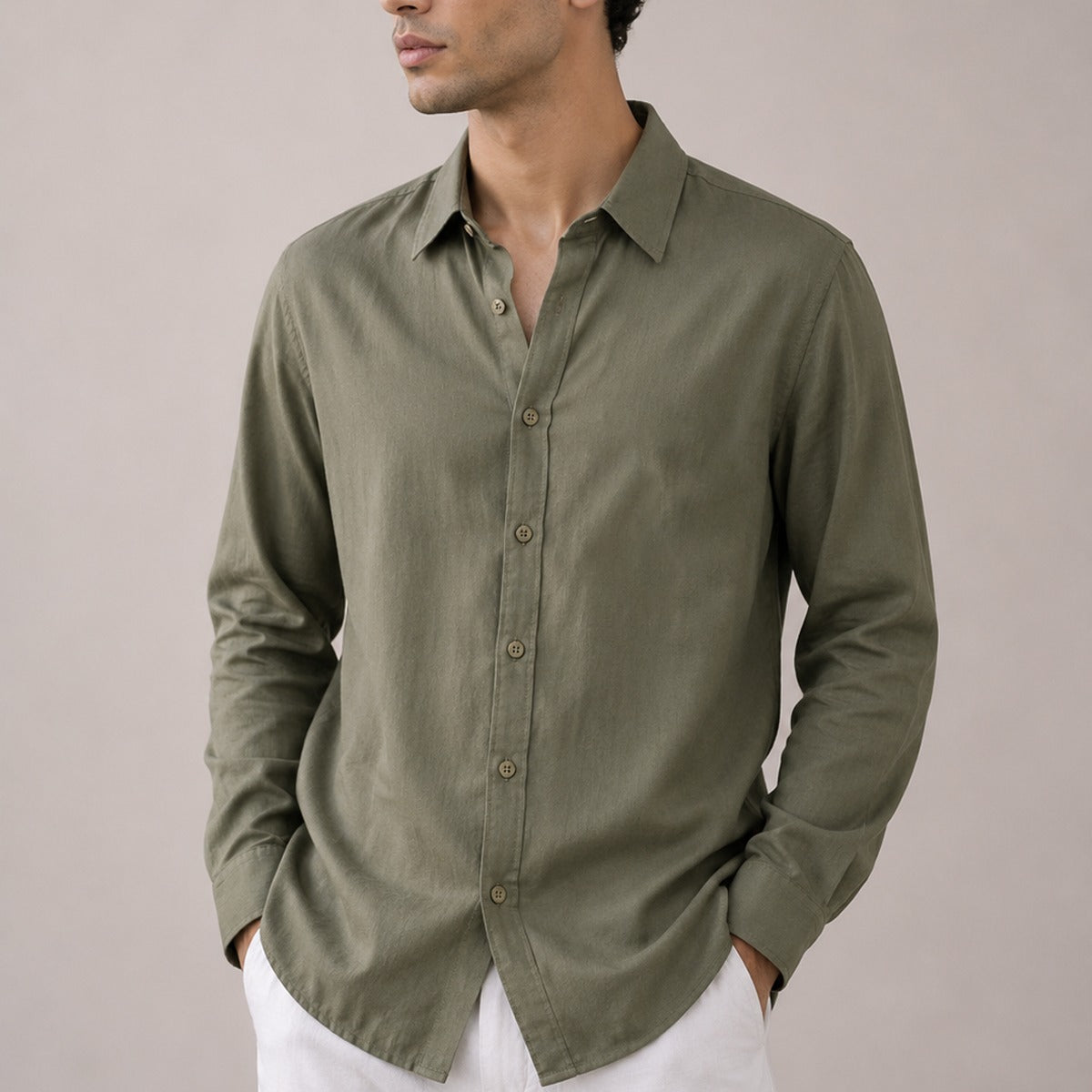 LINEN SHIRT
