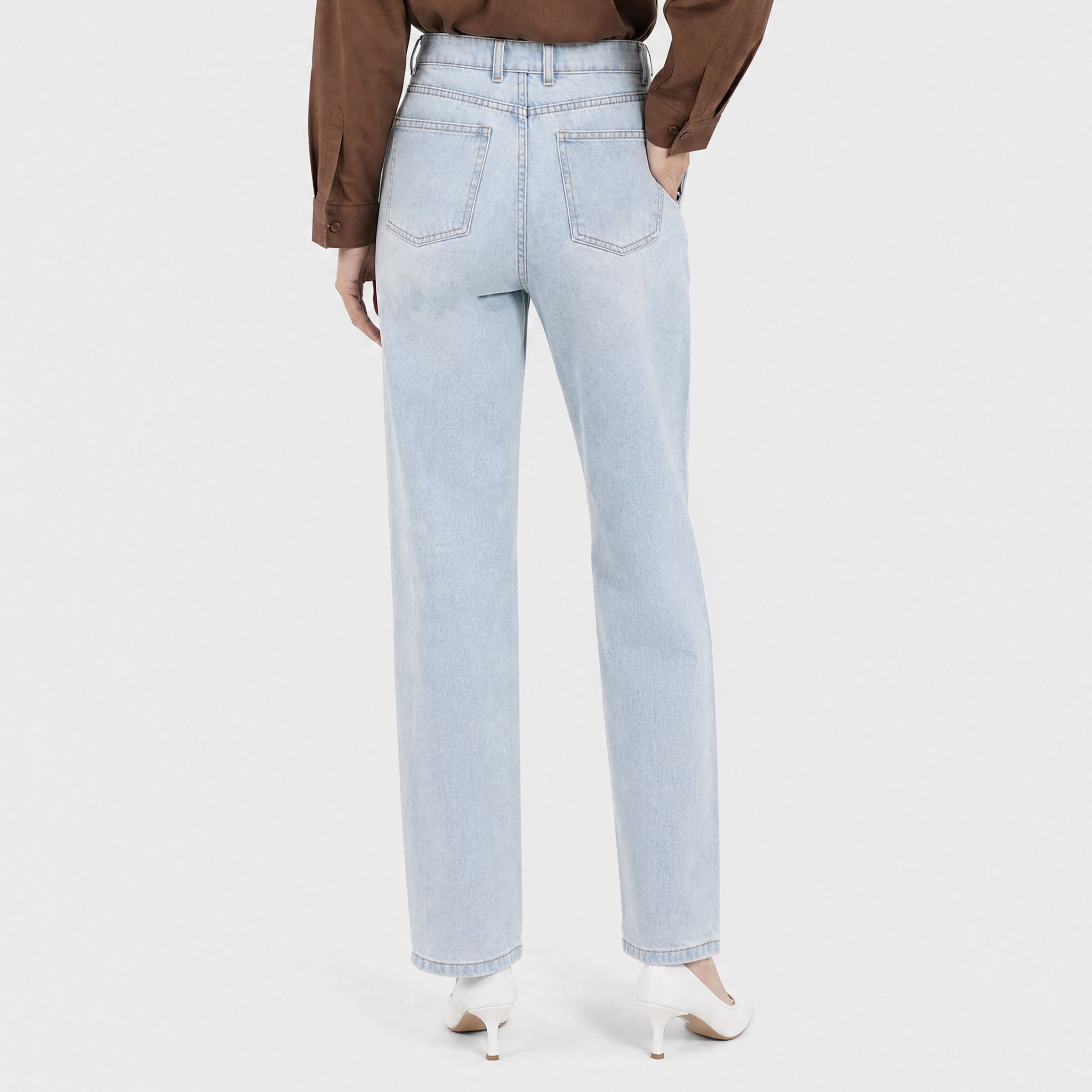 Straight Fit Denim