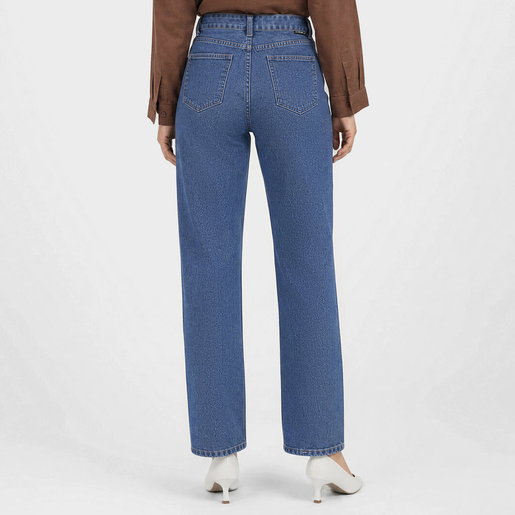 Straight Fit Denim