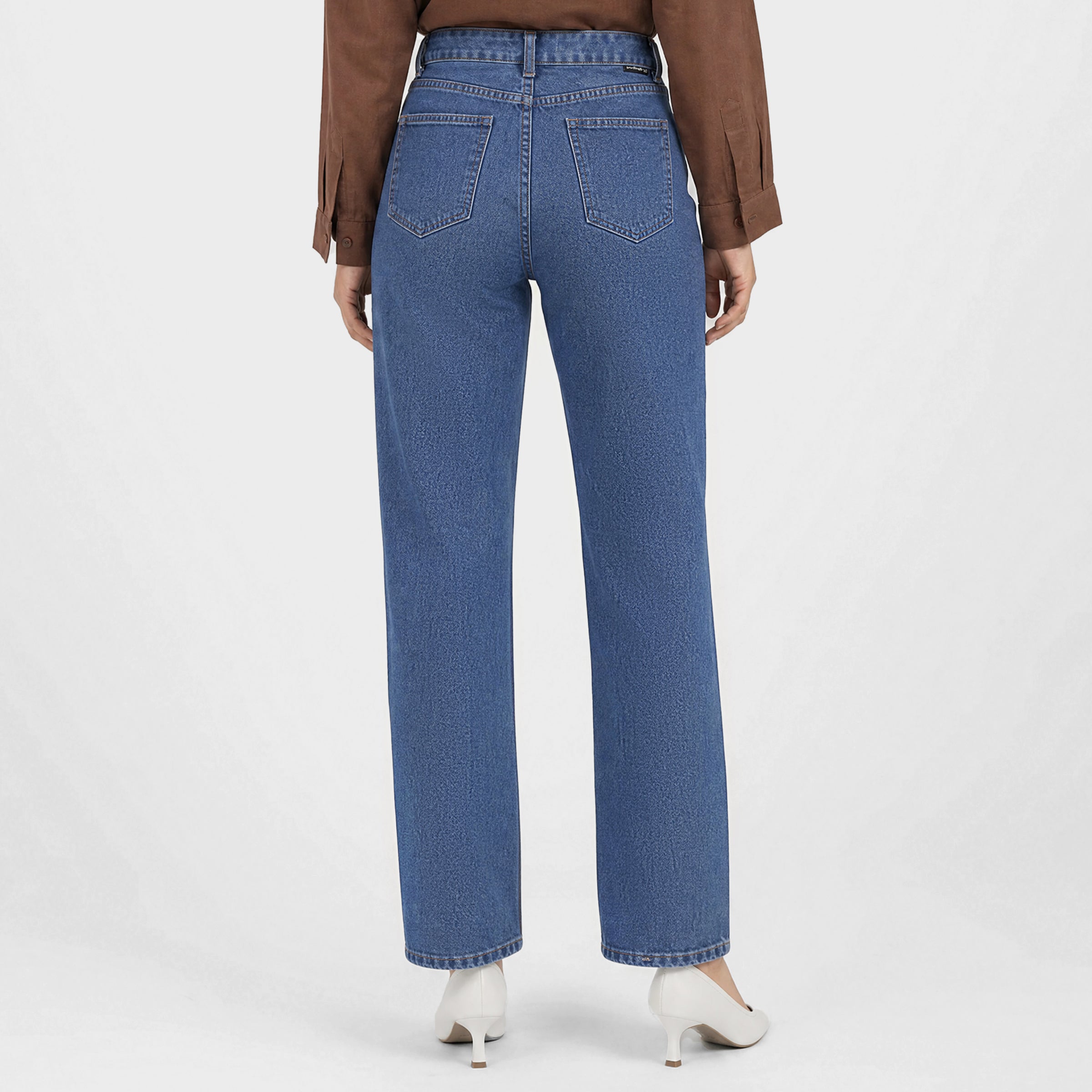 Straight Fit Denim
